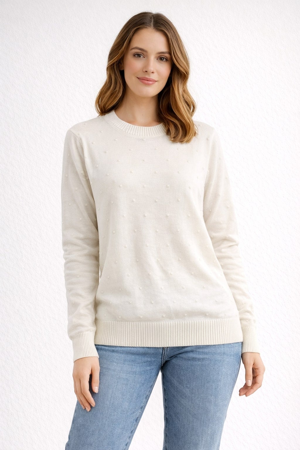 MPL Woman Pom Pom Patterned Sweater 5826 - Talence