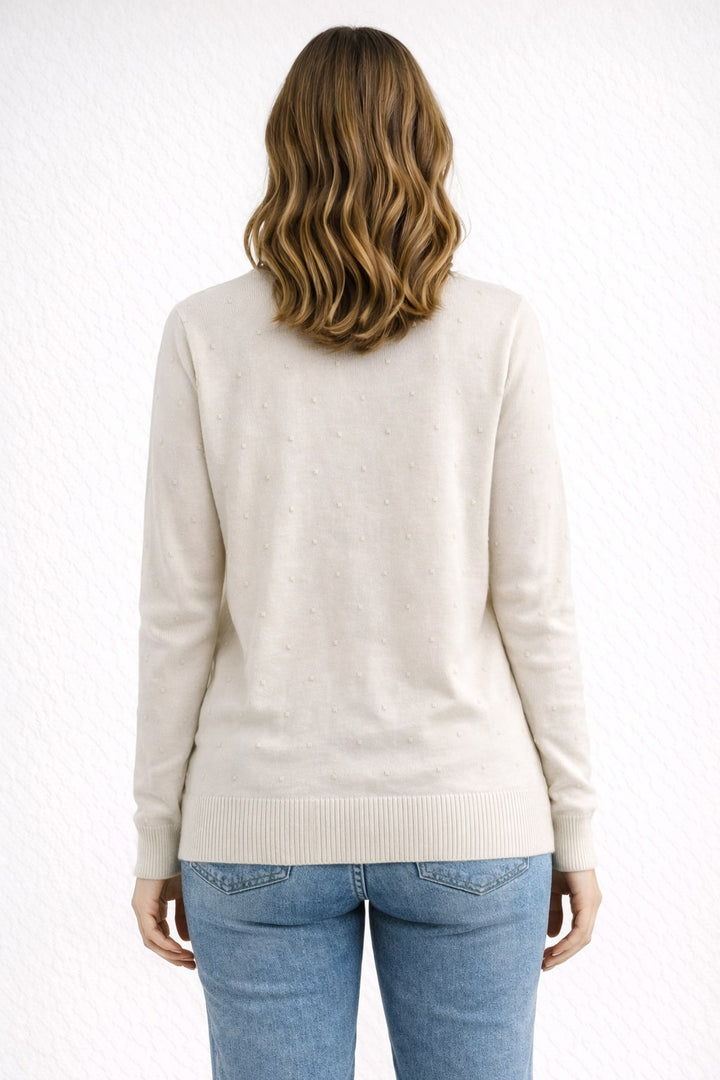 MPL Woman Pom Pom Patterned Sweater 5826 - Talence
