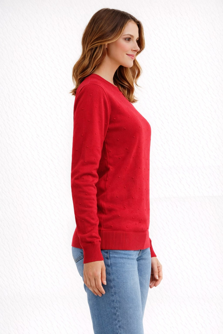 MPL Woman Pom-Pom Patterned Sweater 5826 - Pristina
