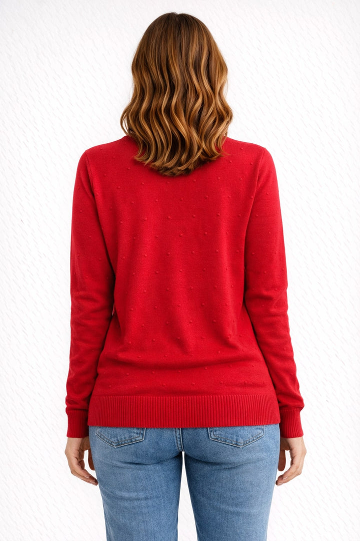 MPL Woman Pom-Pom Patterned Sweater 5826 - Pristina
