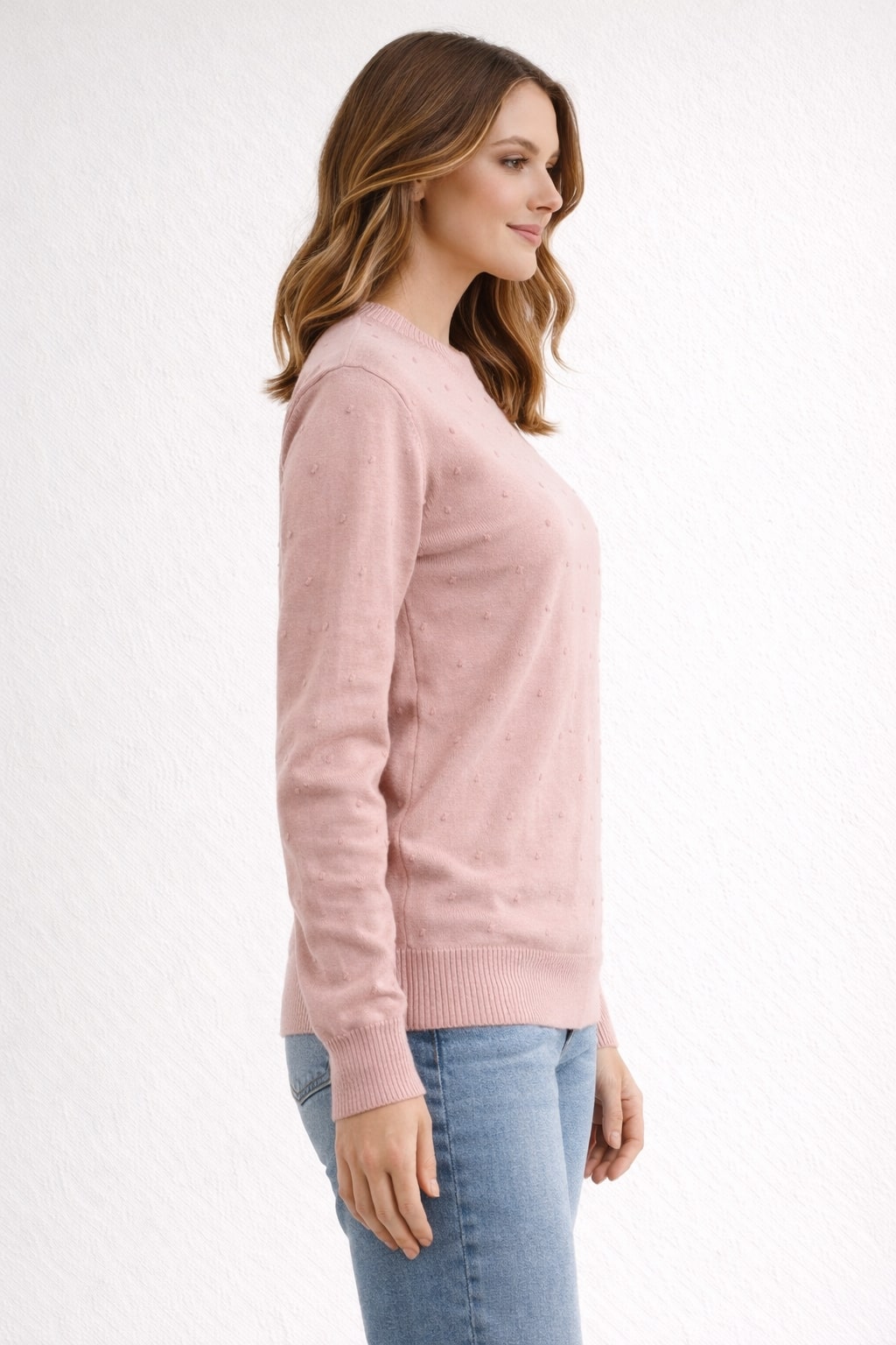 MPL Woman Pom Pom Patterned Sweater 5826 - Ciudad Manuel Doblado