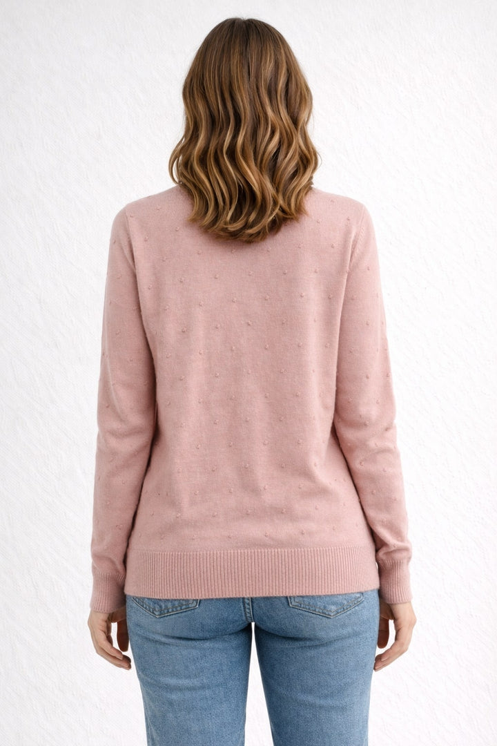 MPL Woman Pom Pom Patterned Sweater 5826 - Ciudad Manuel Doblado