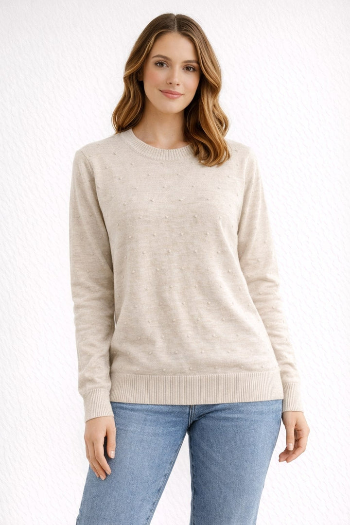 MPL Woman Pom Pom Patterned Sweater 5826 - Irvington