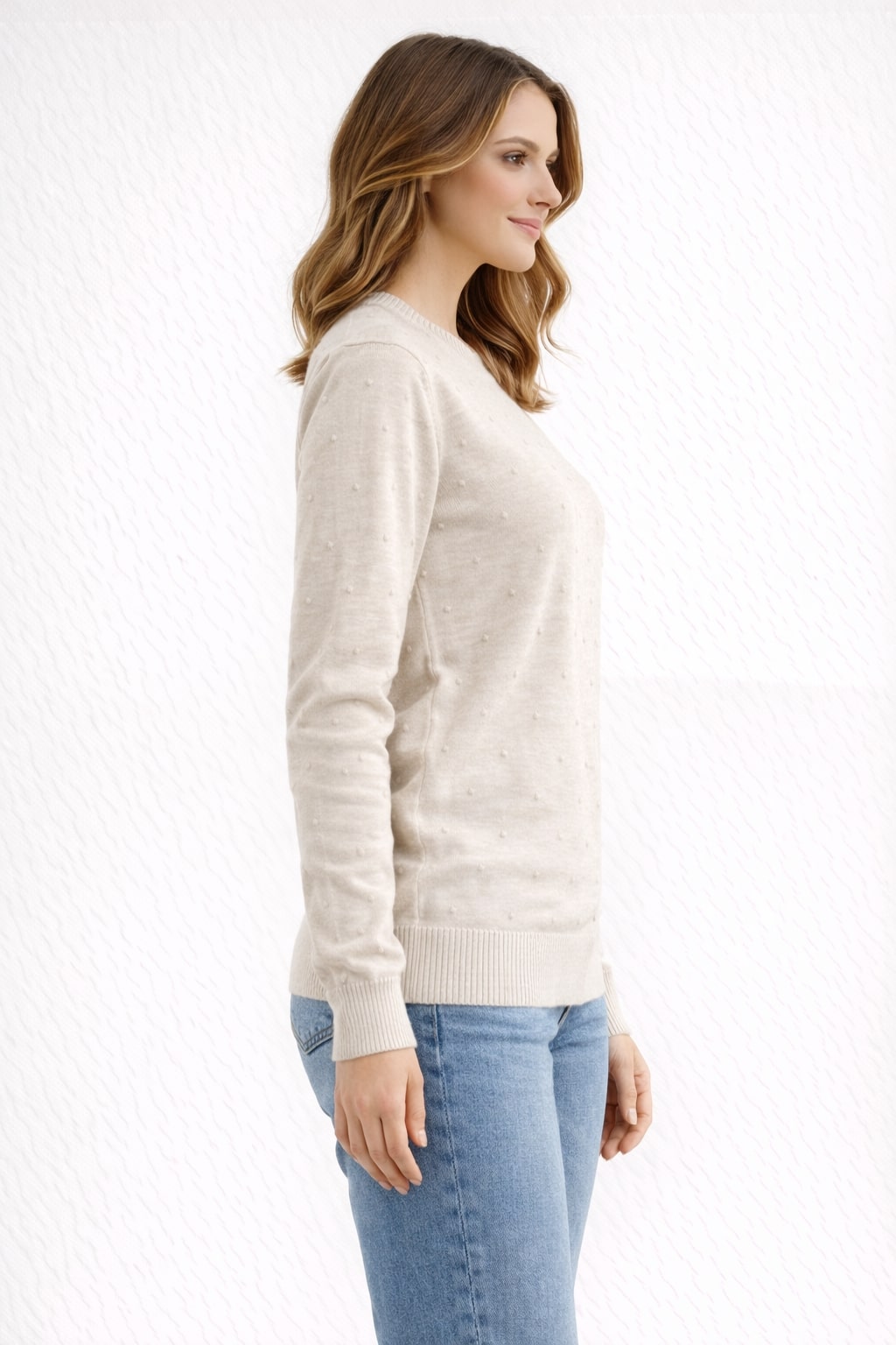 MPL Woman Pom Pom Patterned Sweater 5826 - Irvington