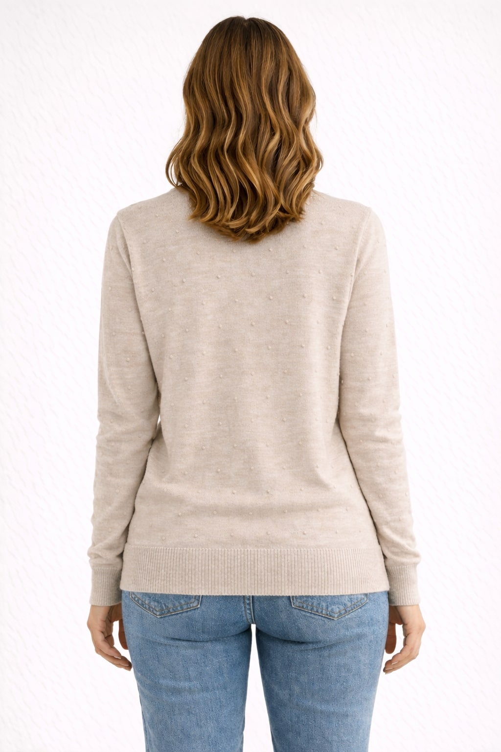 MPL Woman Pom Pom Patterned Sweater 5826 - Irvington