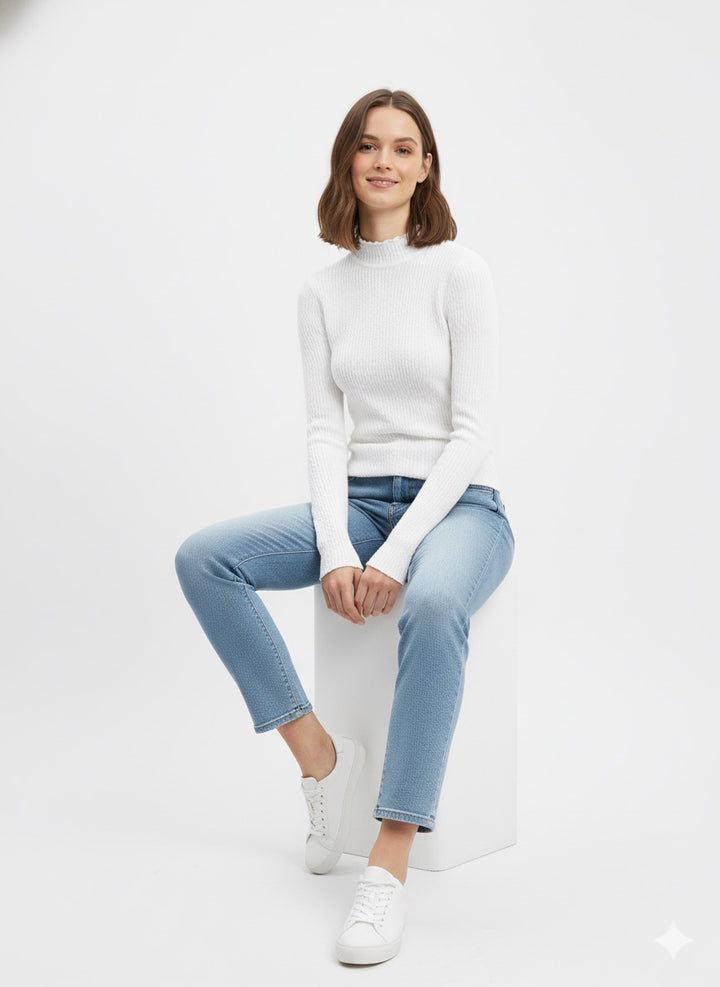 MPL Kadın Saç Örgü Kazak 15355 - Beverly