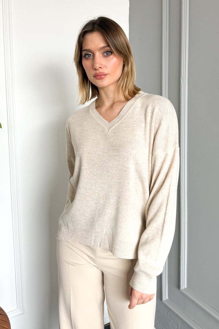 MPL Women's V-neck Sweater 15387 - Rincón de Romos