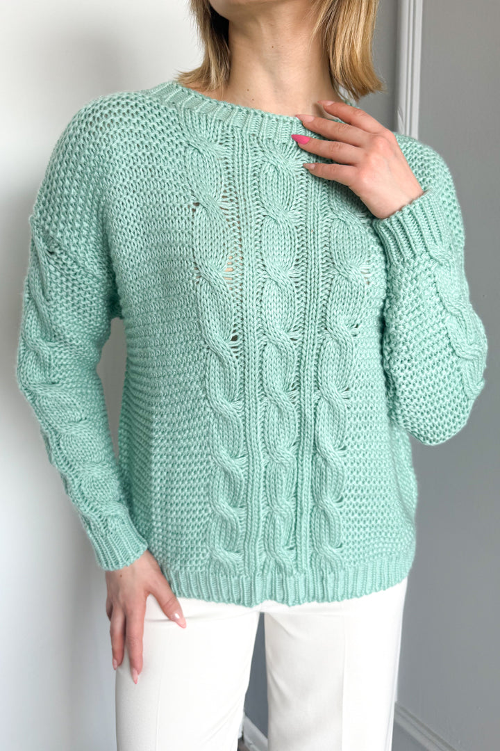MPL Woman Thick Knit Sweater 3542 - Tecate