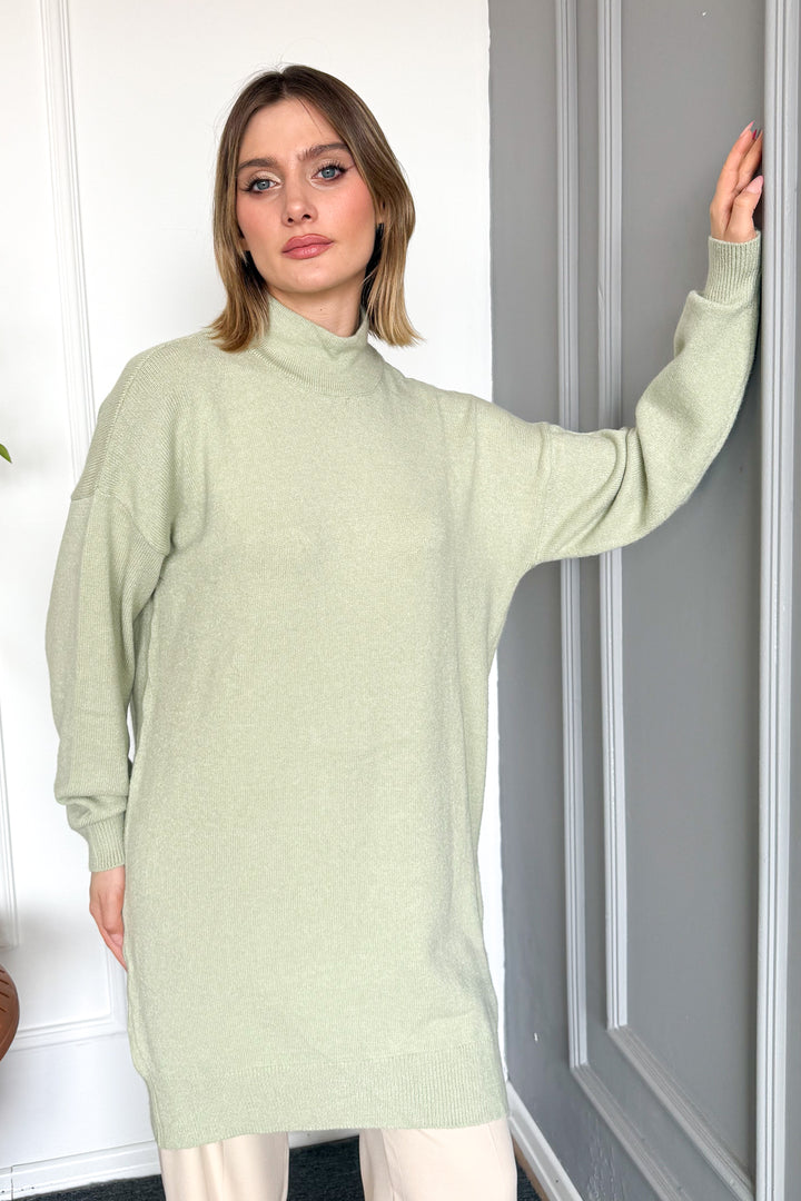 MPL Woman Fisherman Collar Knit Tunic 7271 - Trani