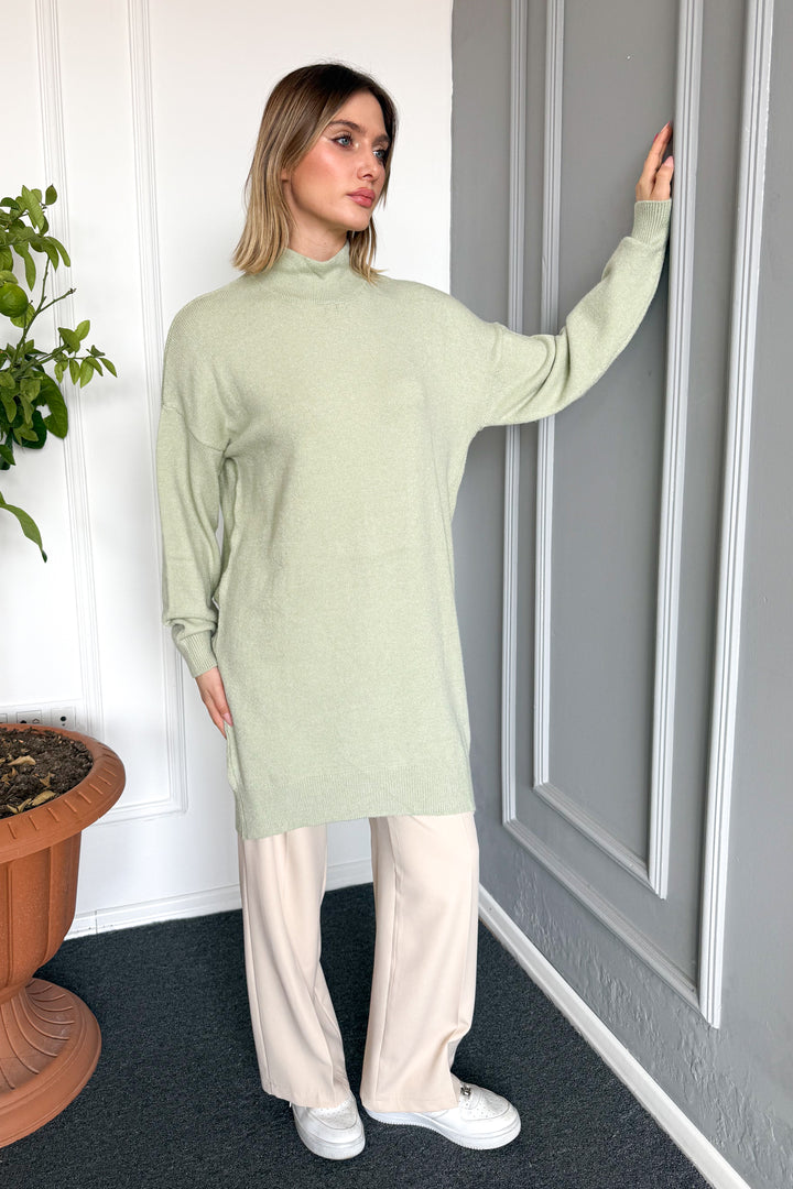 MPL Woman Fisherman Collar Knit Tunic 7271 - Trani