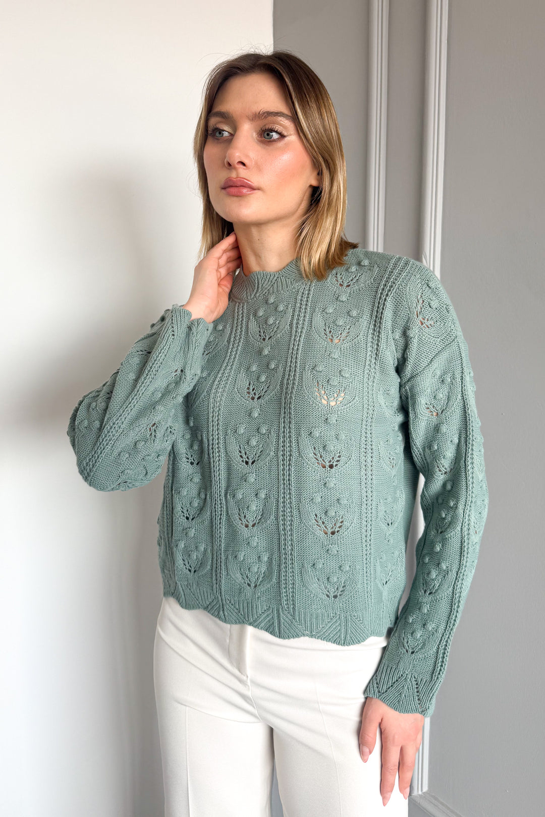 MPL Women's Knit Sweater 7304 - Tizayuca