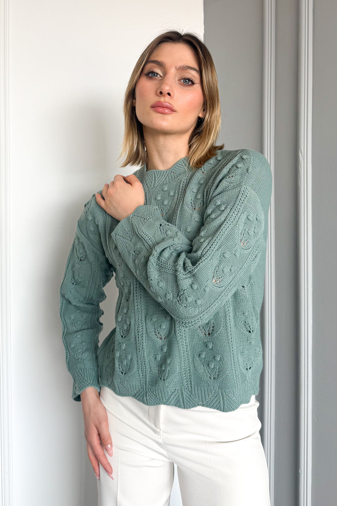 MPL Women's Knit Sweater 7304 - Tizayuca