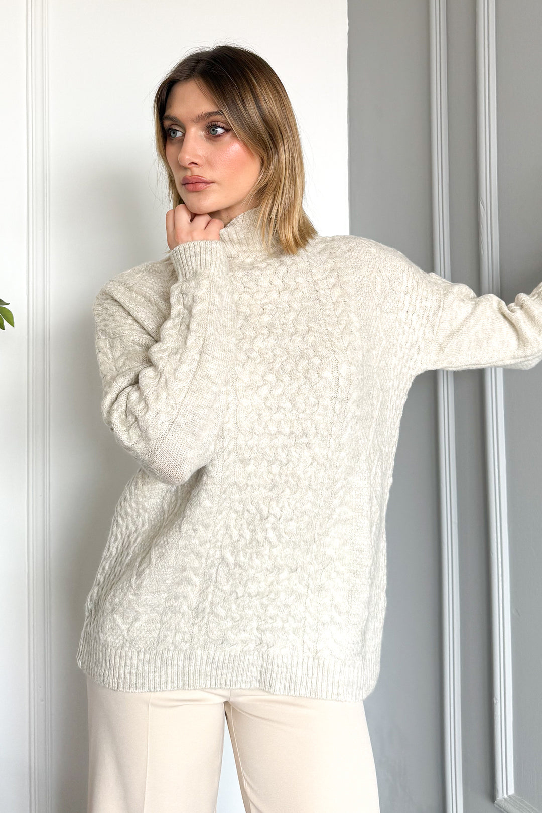 MPL Woman Half Fisherman Sweater 7332 - Lübeck