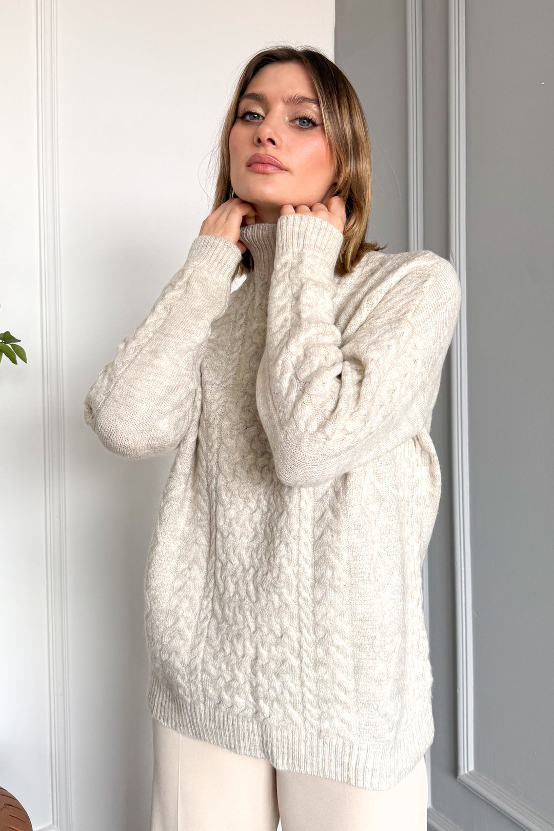 MPL Woman Half Fisherman Sweater 7332 - Lübeck