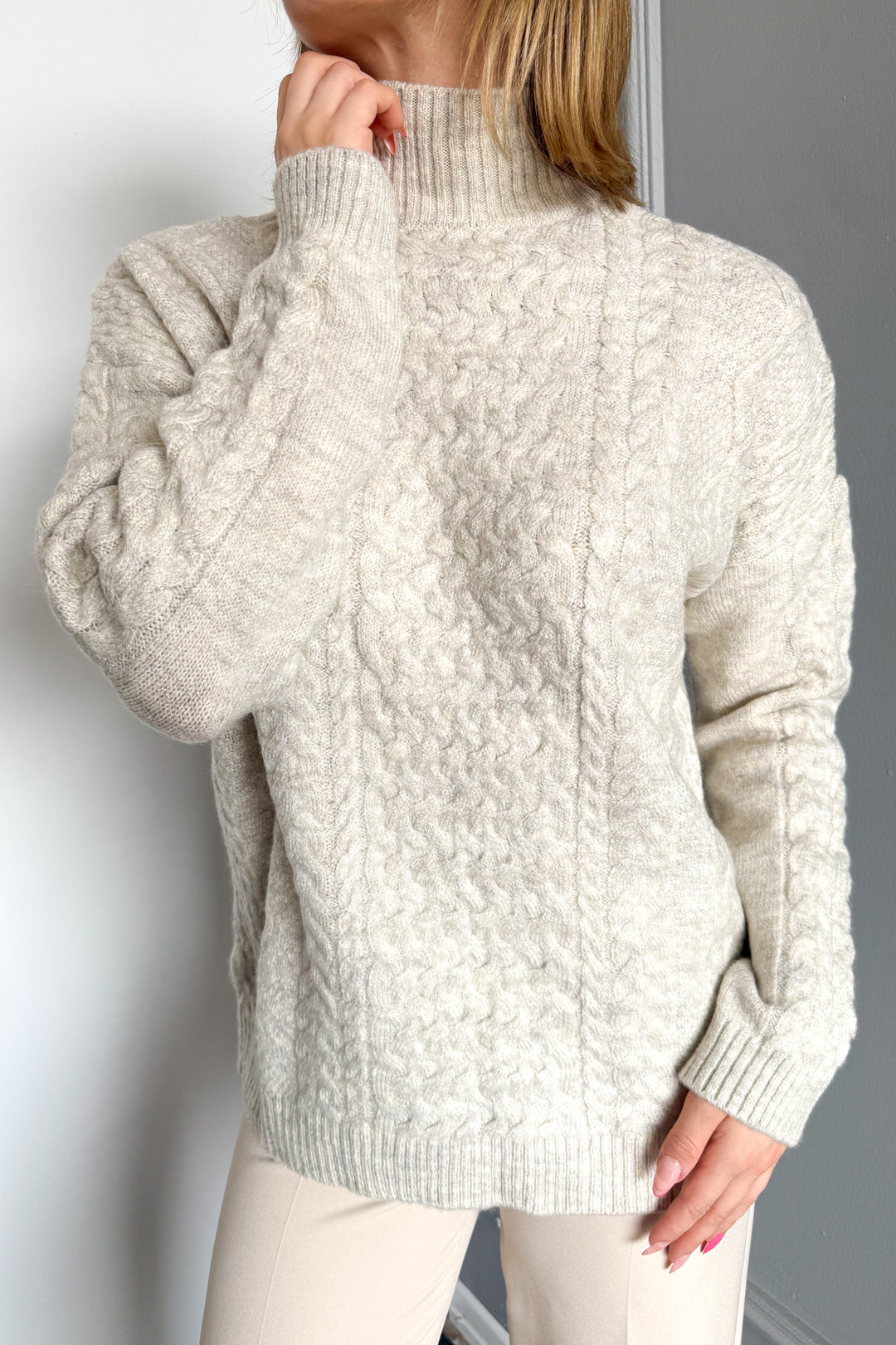 MPL Woman Half Fisherman Sweater 7332 - Lübeck