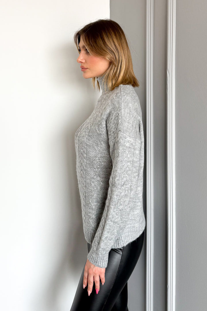 MPL Woman Half Fisherman Sweater 7332 - Níkaia