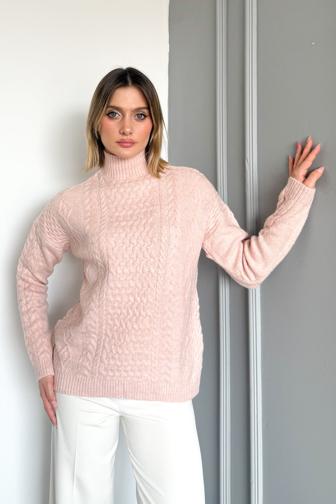 MPL Woman Half Fisherman Sweater 7332 - Chesterfield