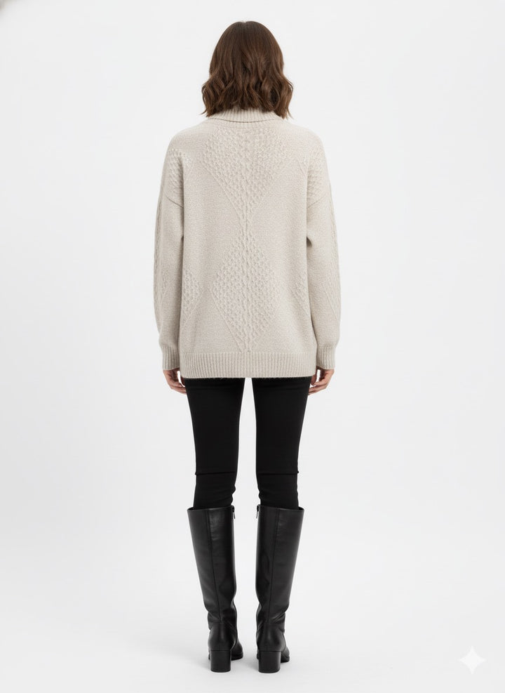 MPL Woman Fisherman Turtleneck Sweater 7344 - San Baudilio de Llobregat