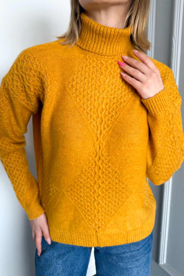 MPL Woman Fisherman Turtleneck Sweater 7344 - Greven