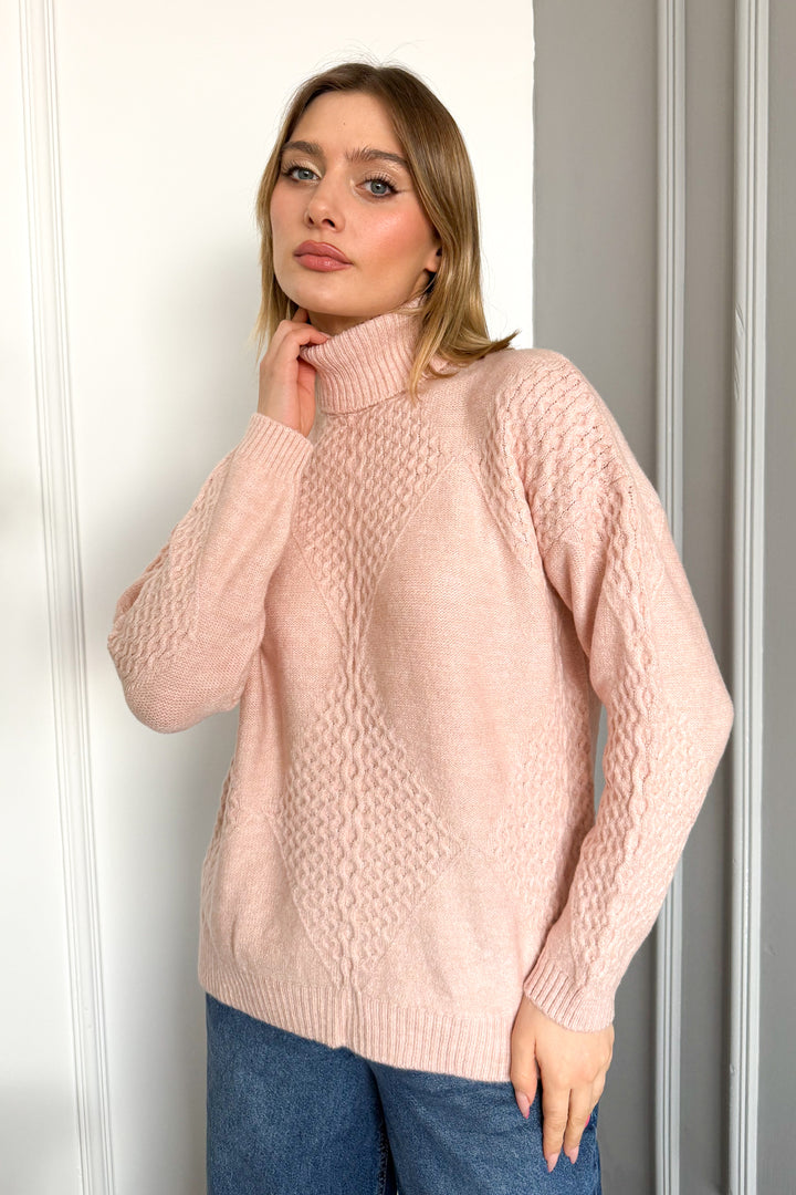 MPL Woman Fisherman Turtleneck Sweater 7344 - Burien