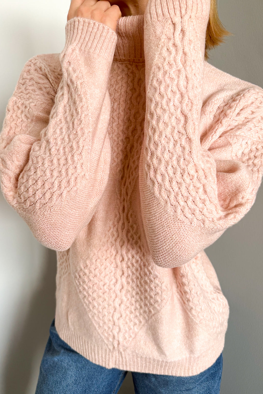 MPL Woman Fisherman Turtleneck Sweater 7344 - Burien