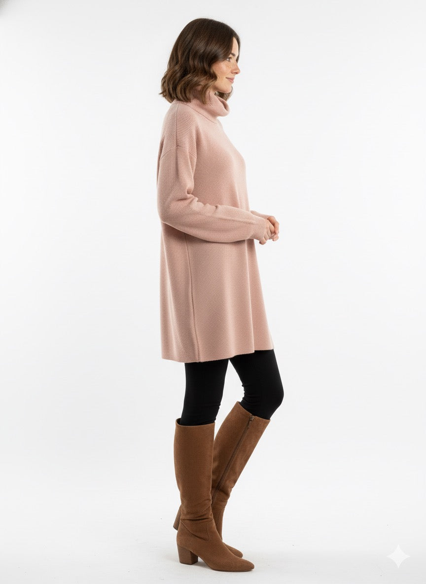 MPL Kadın Balıkçı Yaka Triko Tunik 15253 - Saint-Quentin