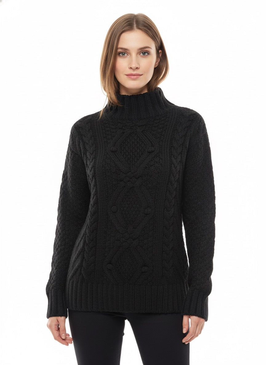 MPL Woman Half Fisherman Sweater 3516 - Tübingen