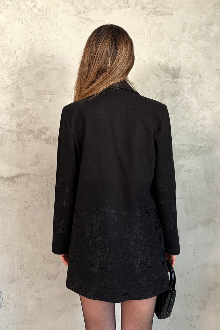 MPL Woman Embroidered Coat - Concord