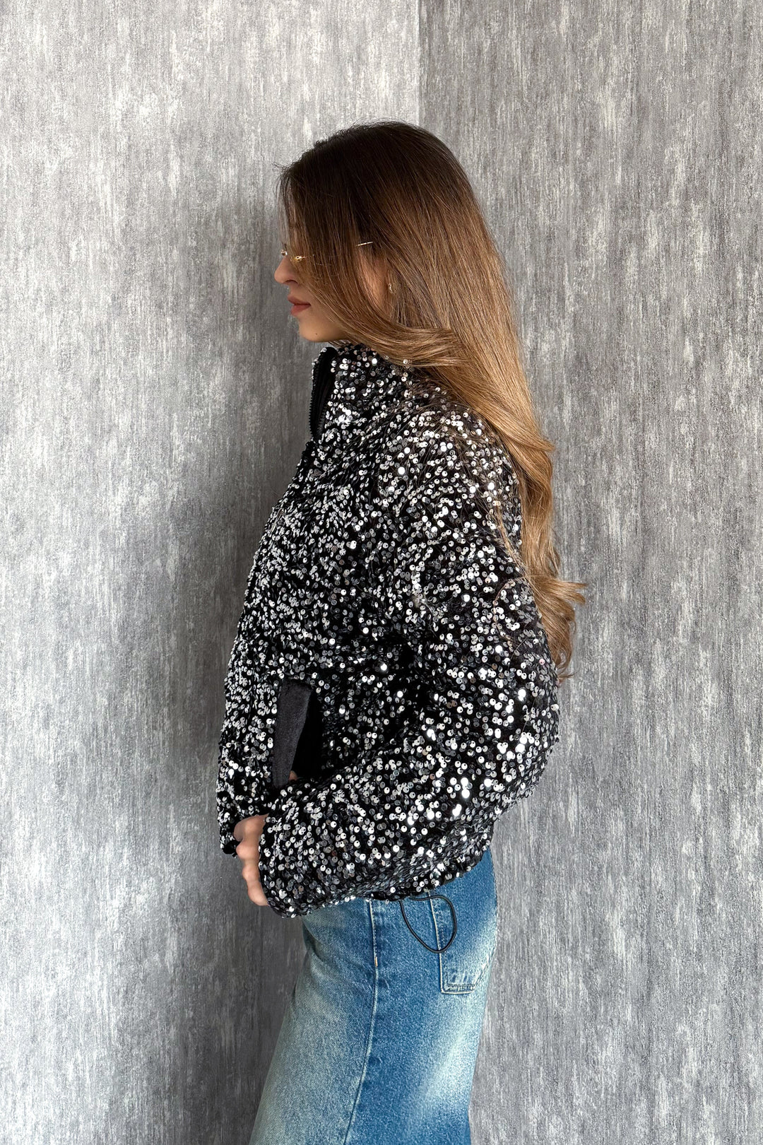 MPL Kadın Pullu Mont 99544 - Greenwood