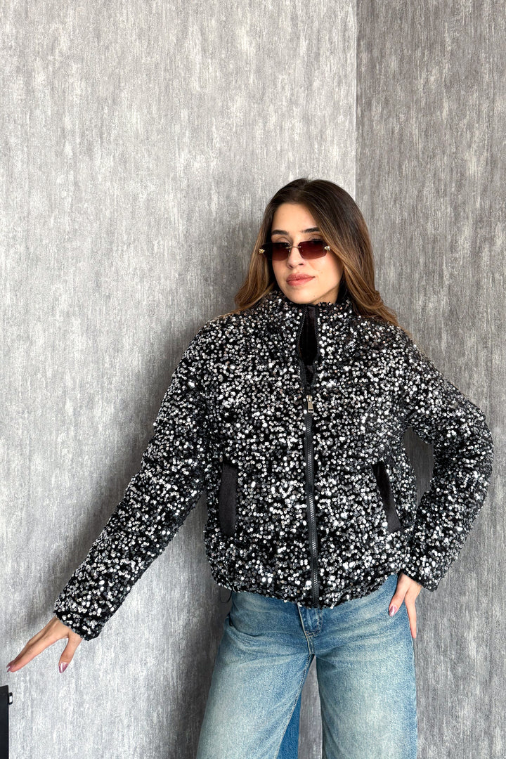 MPL Kadın Pullu Mont 99544 - Greenwood