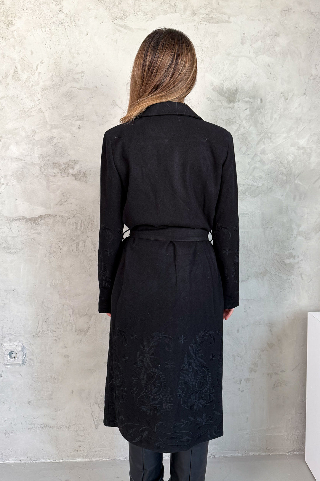 MPL Woman Embroidered Long Coat 99695 - Indianapolis