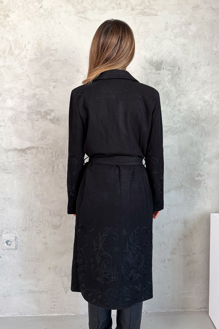 MPL Woman Embroidered Long Coat 99695 - Indianapolis