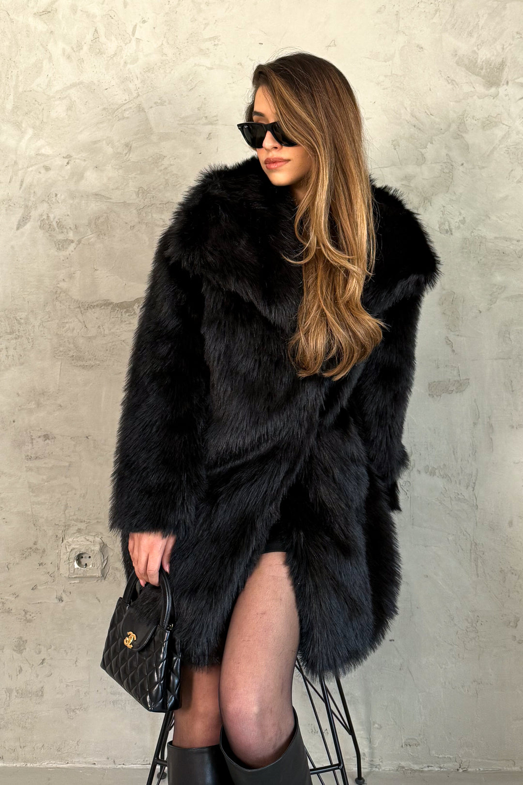 MPL Kadın Uzun Kürk 99717 - Rechytsa