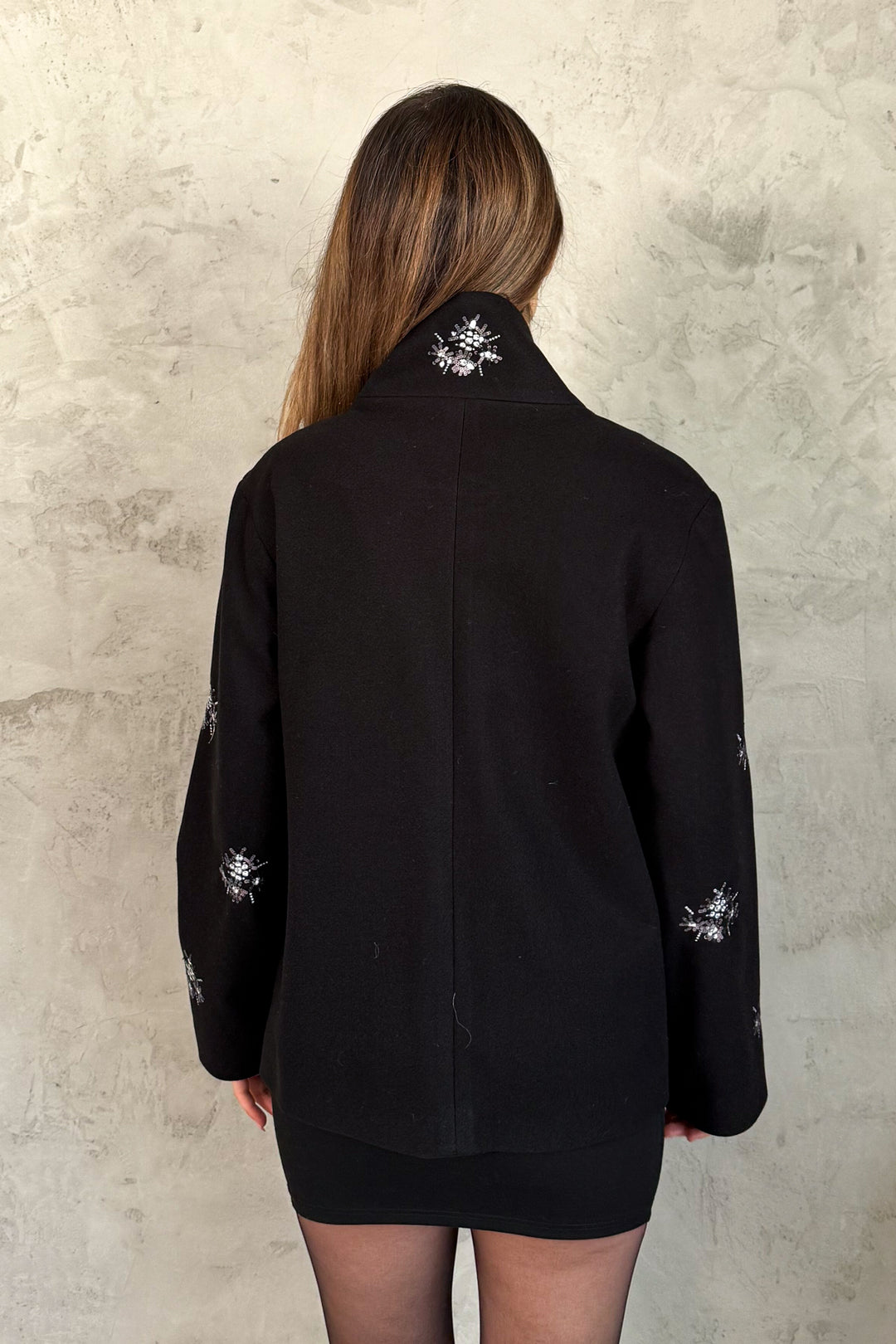 MPL Woman's Coat with Stamp Embroidery 99735 - Beverwijk