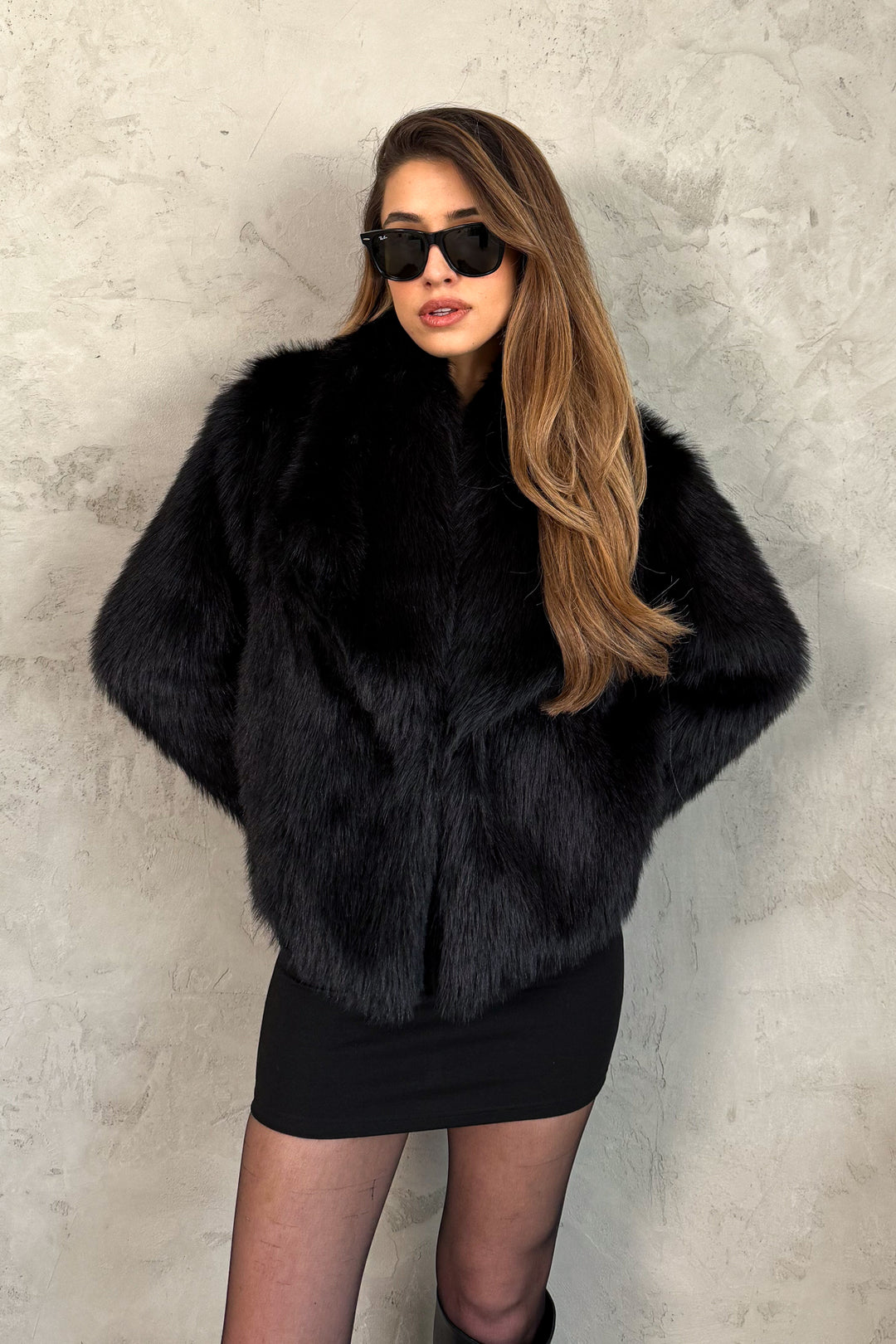 MPL Kadın Şal Yaka Kürk 99828 - Kovel