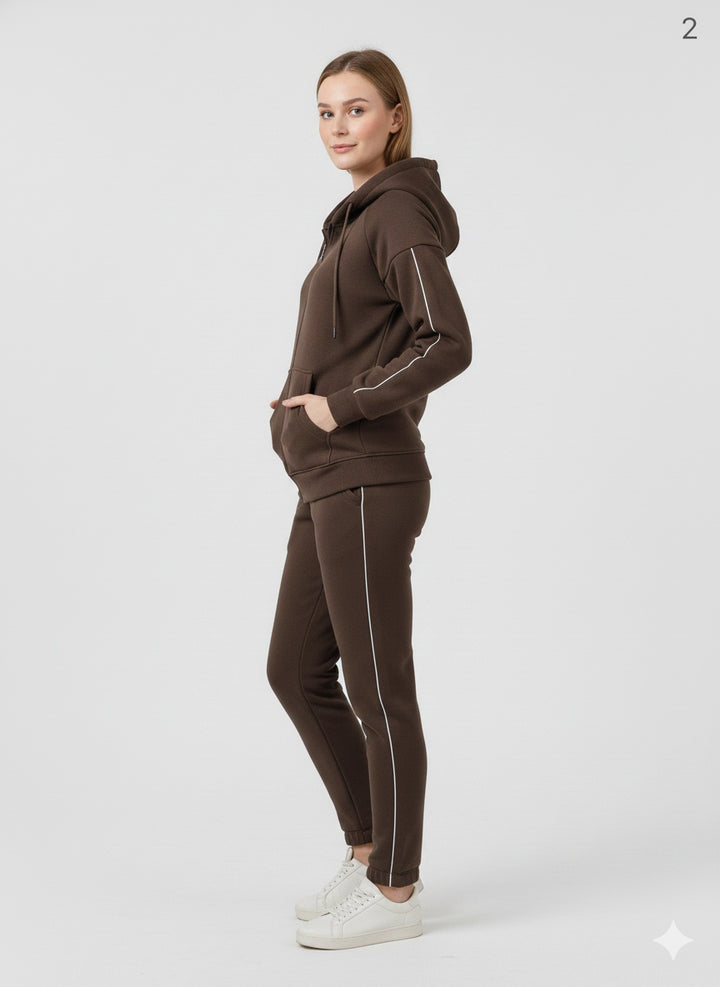 MPL Woman 3 Yarn Striped Sweatpants - Potsdam