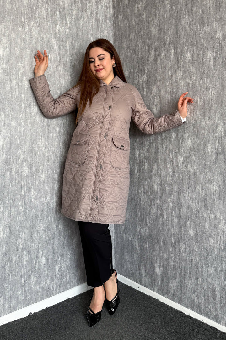 MPL Kadın Kapitone Kaban 5577 - Dachau