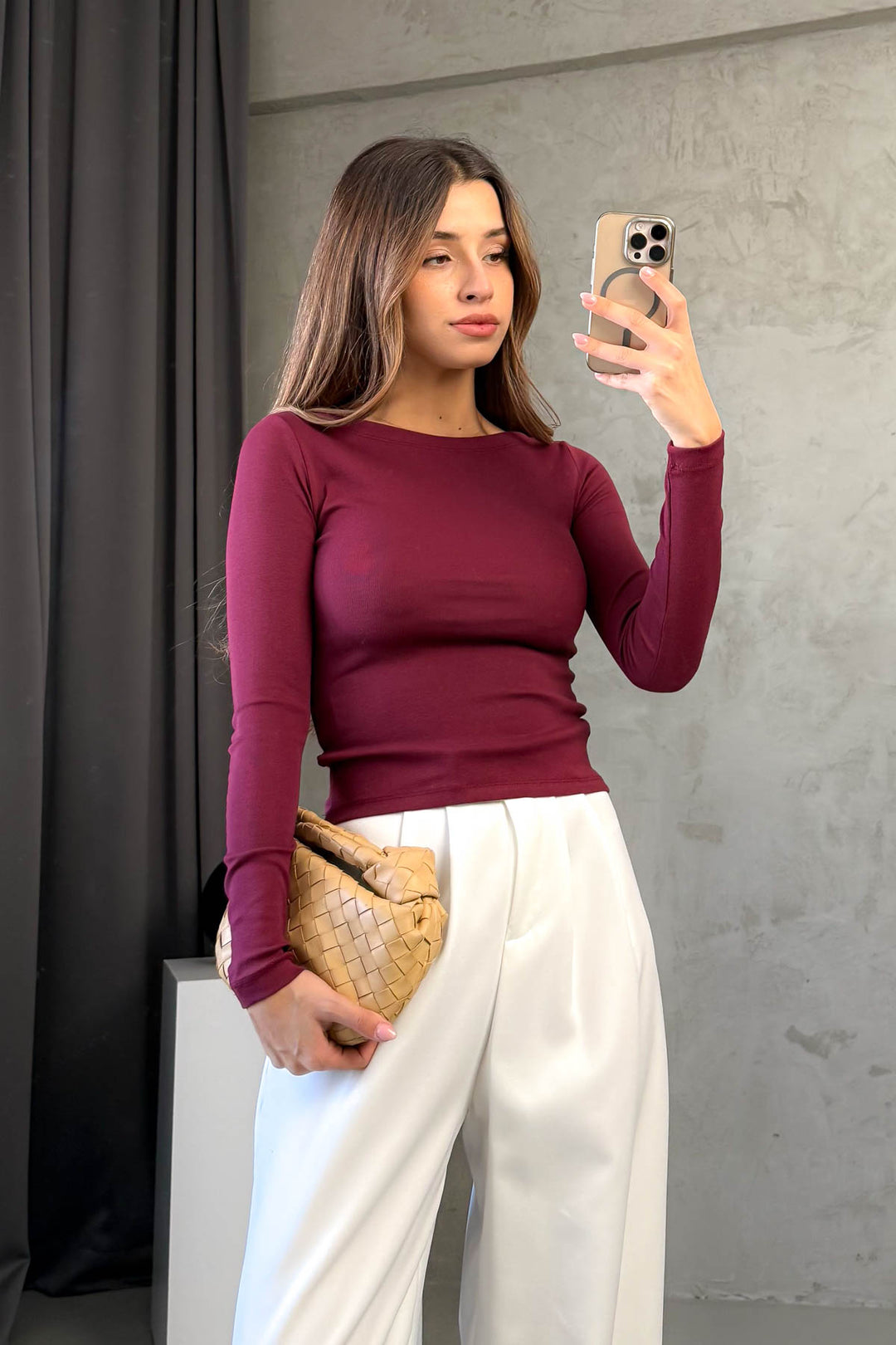 MPL Women's Boat Neck Long Sleeve T-shirt - Cascais