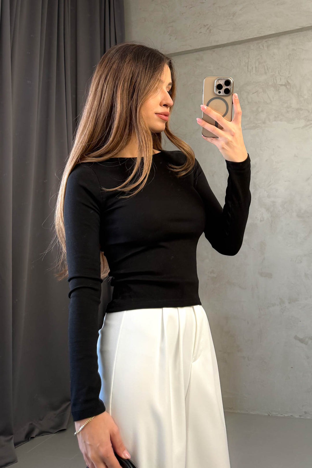 MPL Women's Boat Neck Long Sleeve T-shirt - Apan