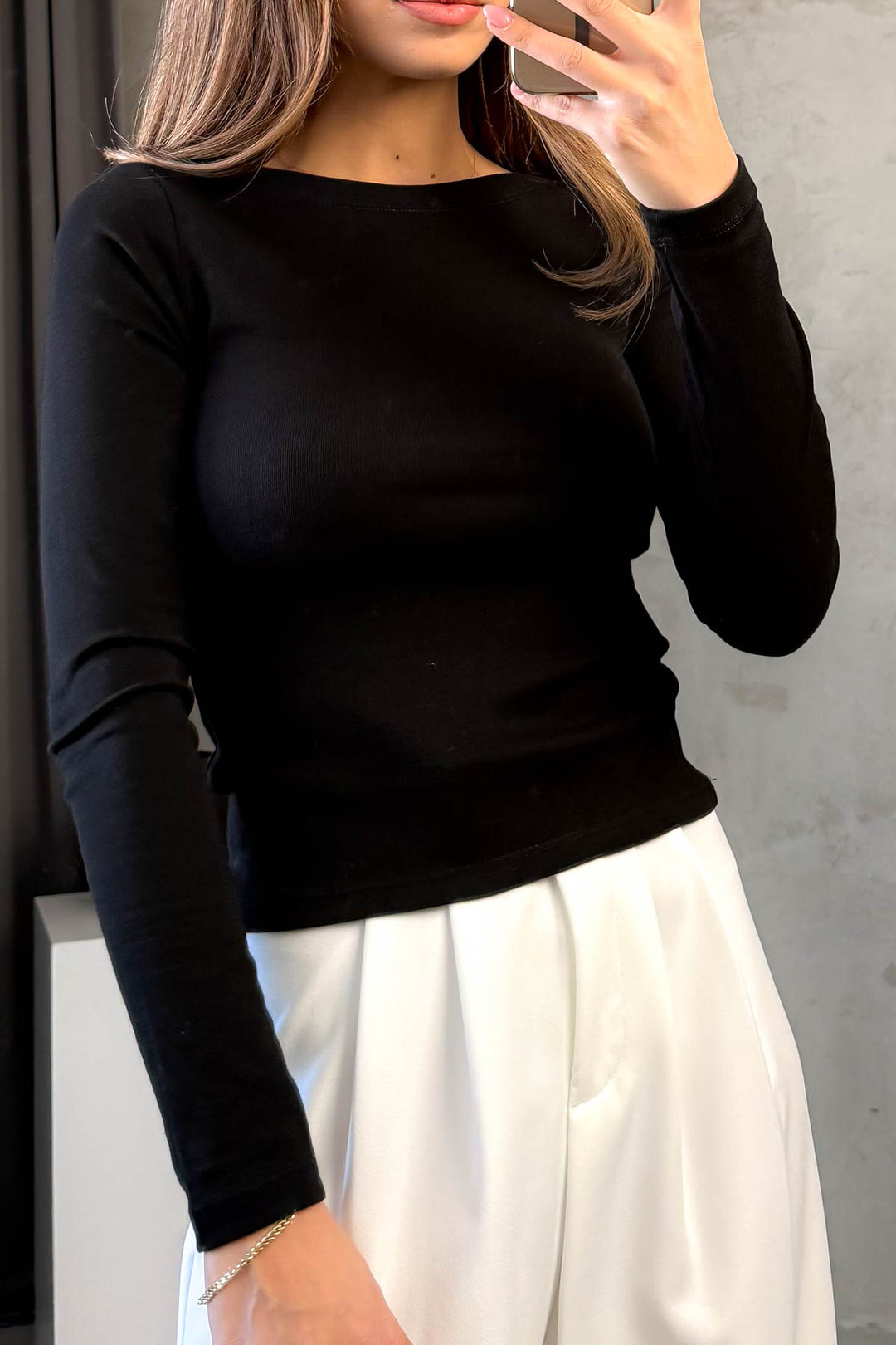 MPL Women's Boat Neck Long Sleeve T-shirt - Apan