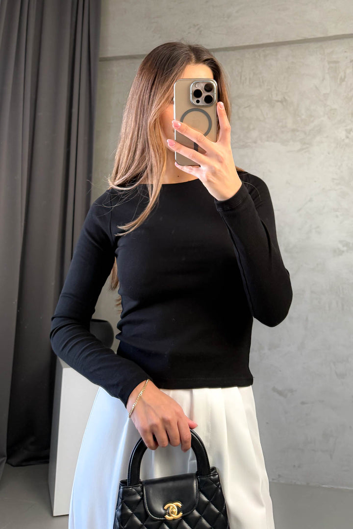 MPL Women's Boat Neck Long Sleeve T-shirt - Apan