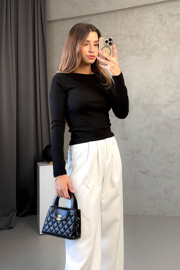 MPL Women's Boat Neck Long Sleeve T-shirt - Apan