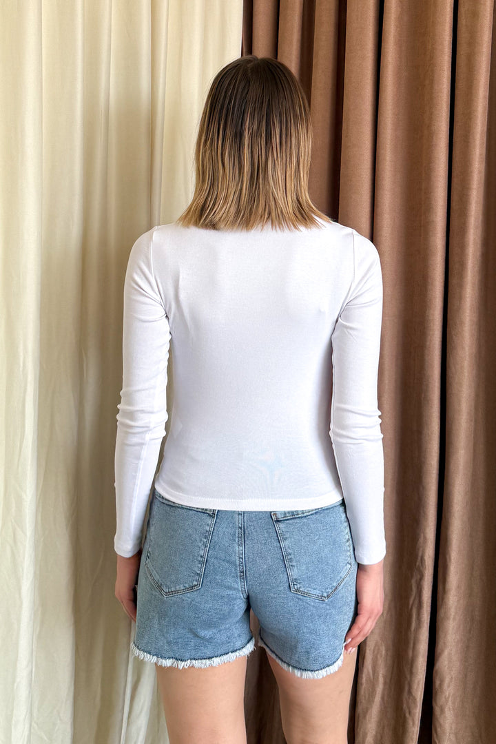 MPL Woman Long Sleeve Polo Neck Bodysuit 21938 - Ploieşti