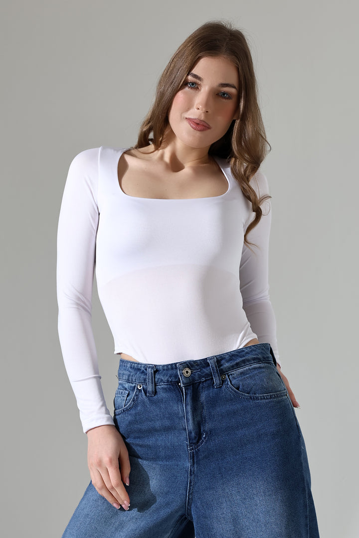 MPL Woman Micro Zipper Long Sleeve Bodysuit 21940 - Tokyo