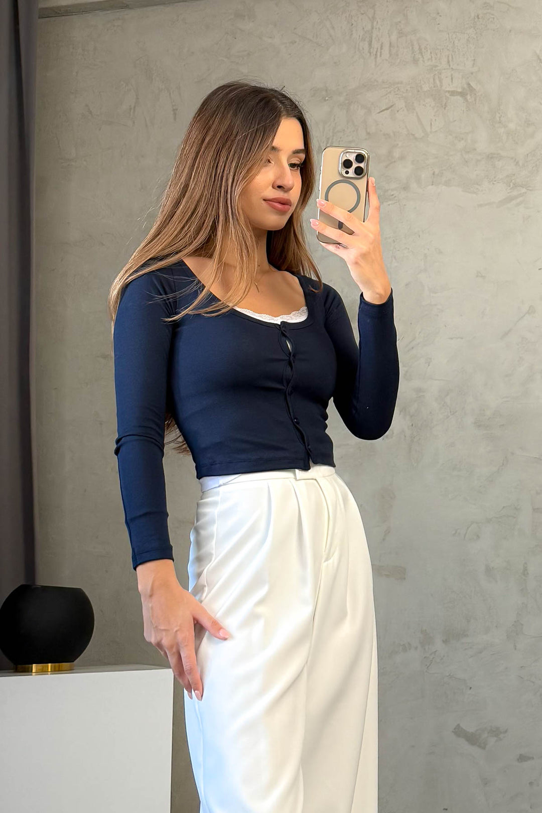 MPL Women's Lace Tank Top Cardigan 2 Piece Body 22020 - Lompoc