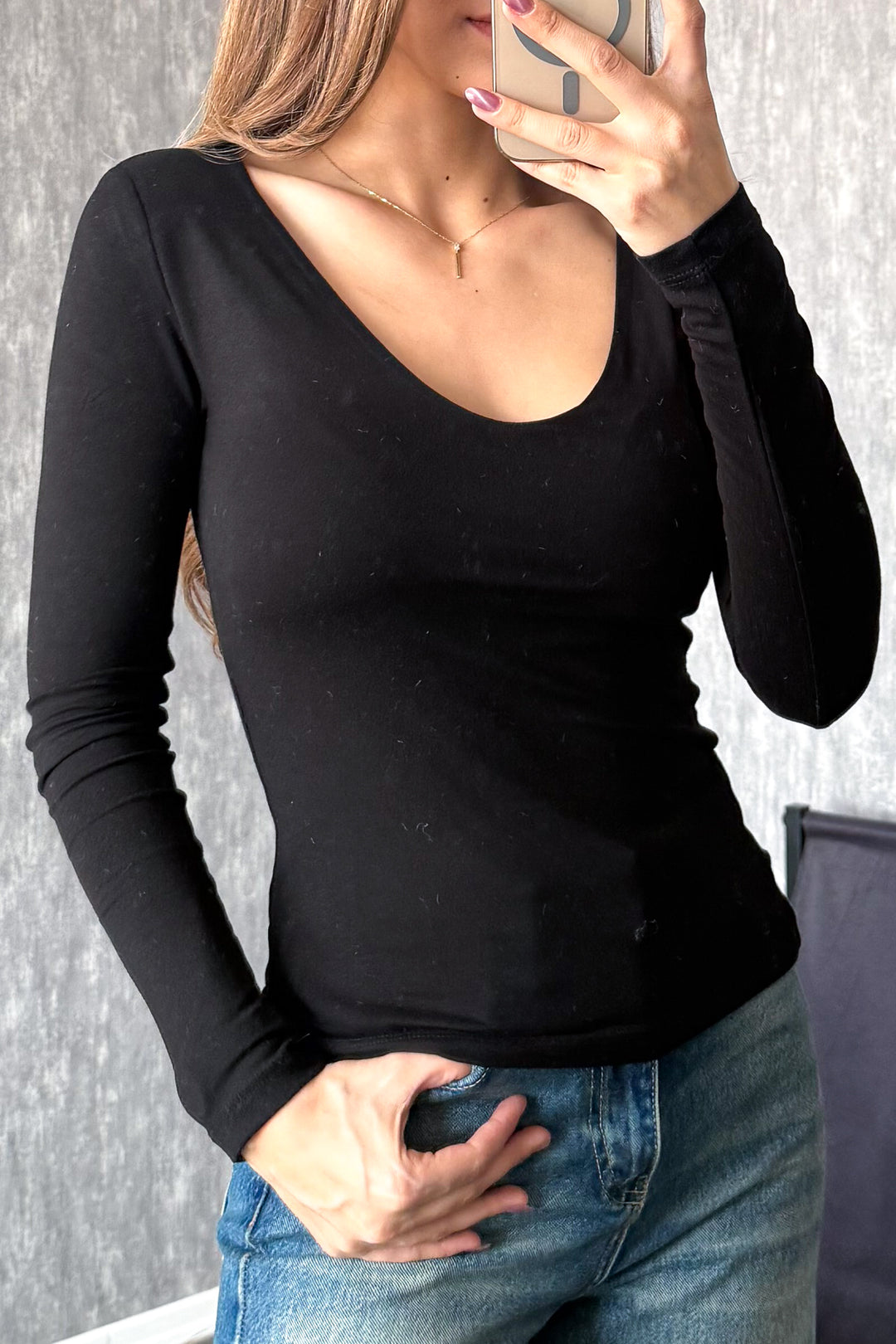 MPL Woman V Neck Long Sleeve Blouse 22132 - Gloucester