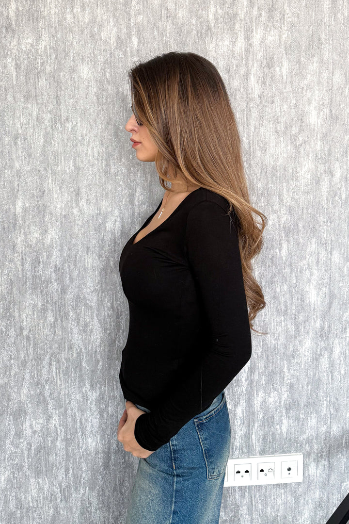 MPL Woman V Neck Long Sleeve Blouse 22132 - Gloucester