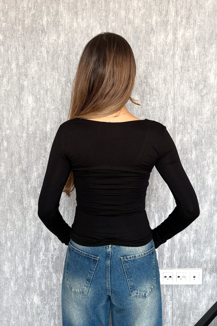MPL Woman V Neck Long Sleeve Blouse 22132 - Gloucester