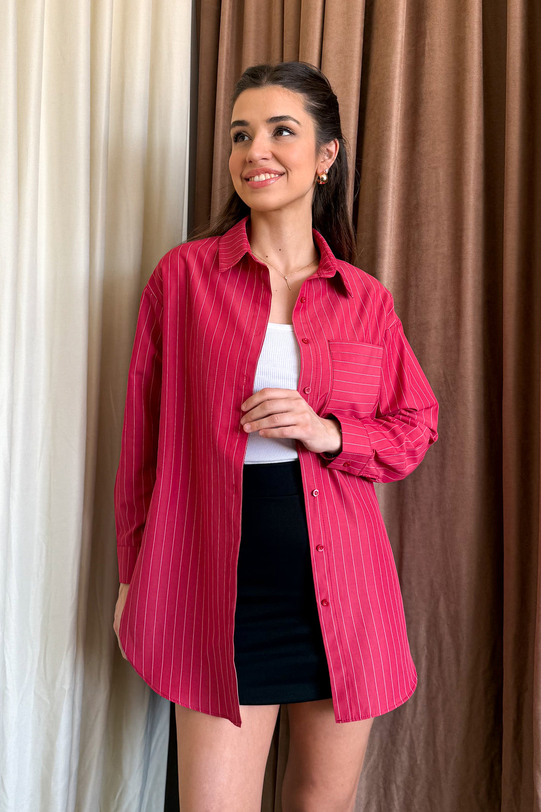 MPL Woman Striped Long Shirt 20217 - Andover
