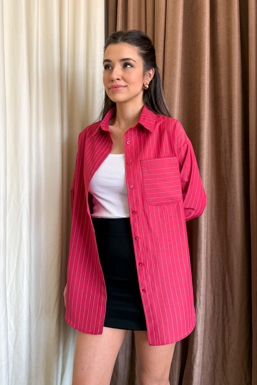 MPL Woman Striped Long Shirt 20217 - Andover